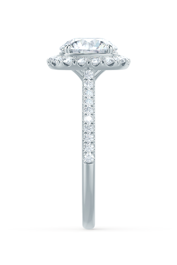round-shaped-halo-style-moissanite-engagement-ring