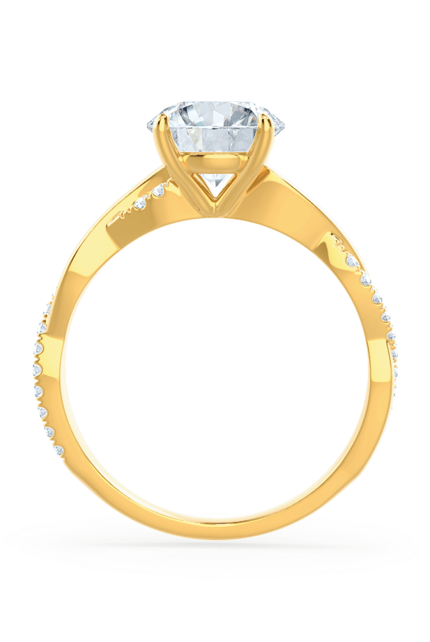 round-shaped-moissanite-solitaire-twisted-style-engagement-ring