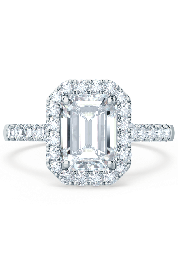 emerald-shaped-moissanite-halo-style-engagement-ring