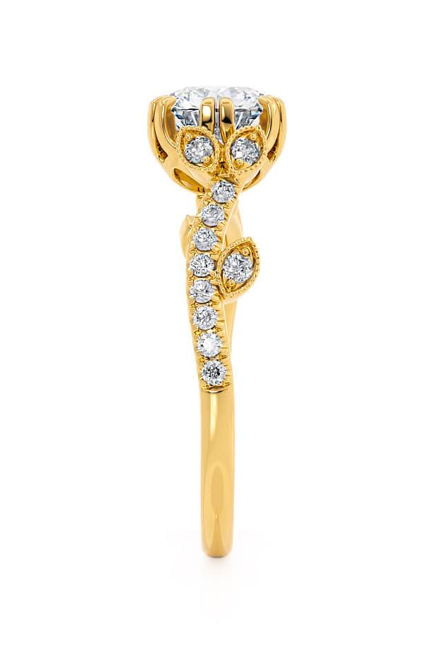 round-shaped-moissanite-cluster-style-engagement-ring-4