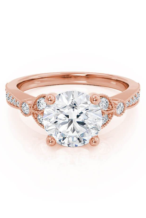 round-shaped-moissanite-cluster-style-engagement-ring-5