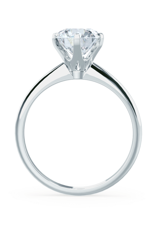 round-shaped-moissanite-solitaire-engagement-ring