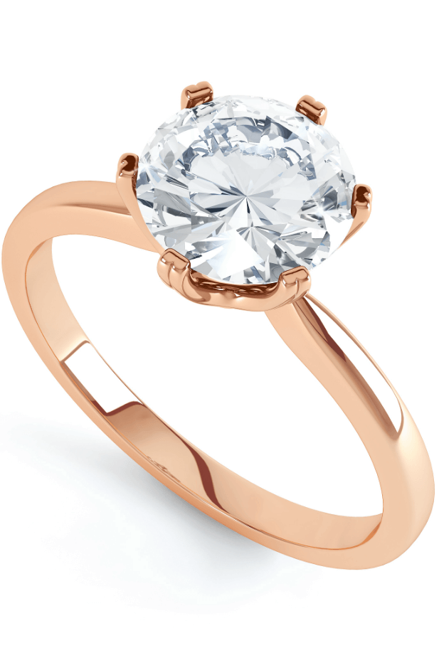 round-shaped-moissanite-solitaire-engagement-ring-8
