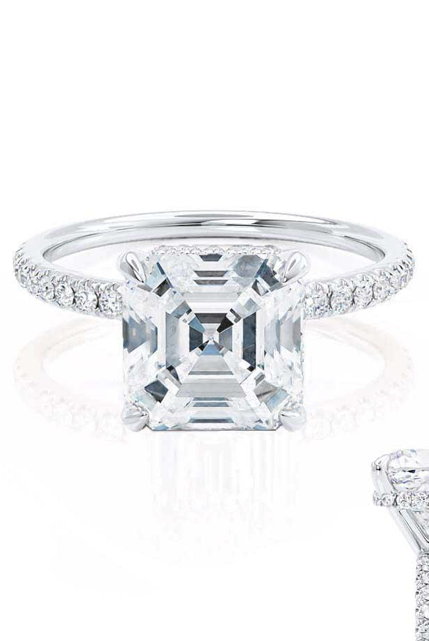 asscher-shaped-hidden-halo-moissanite-engagement-ring