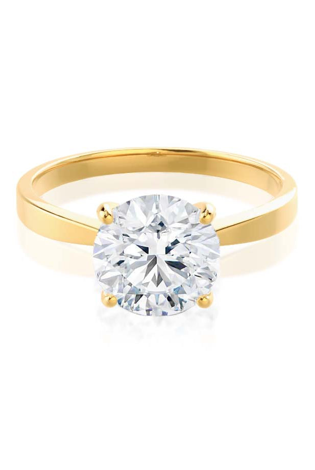 round-shaped-moissanite-solitaire-engagement-ring-5
