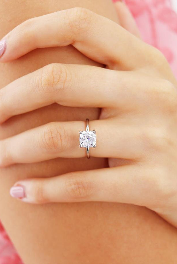 cushion-shaped-moissanite-solitaire-engagement-ring-2