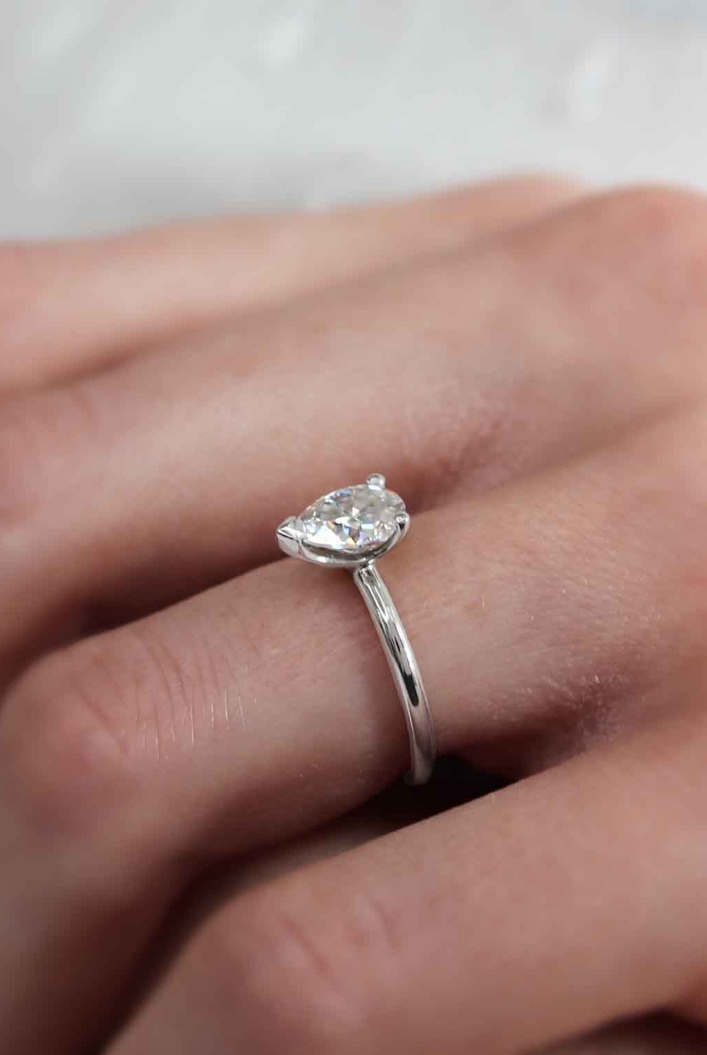 pear-shaped-moissanite-solitaire-engagement-ring