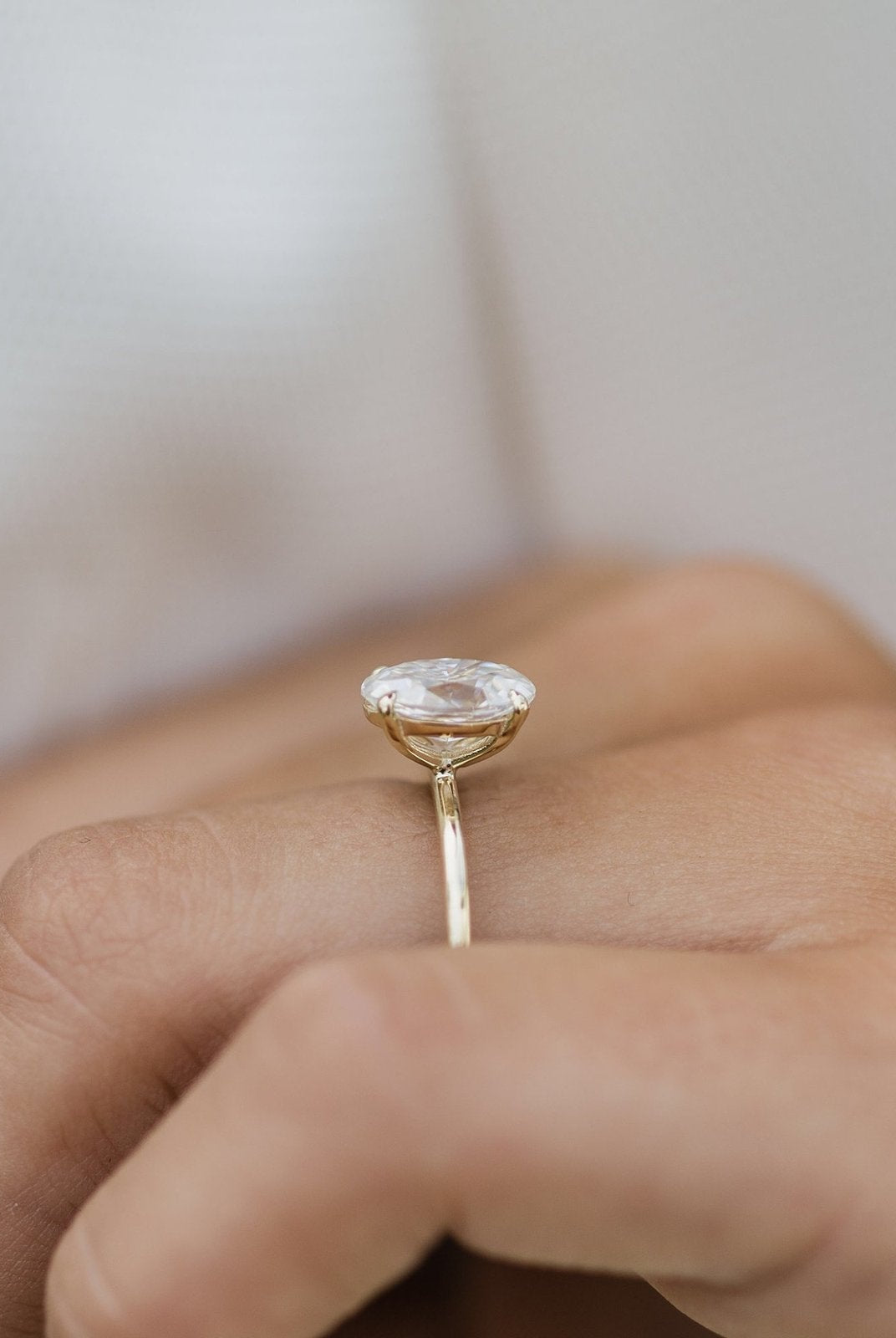 Oval Cut Engagement Ring for Women