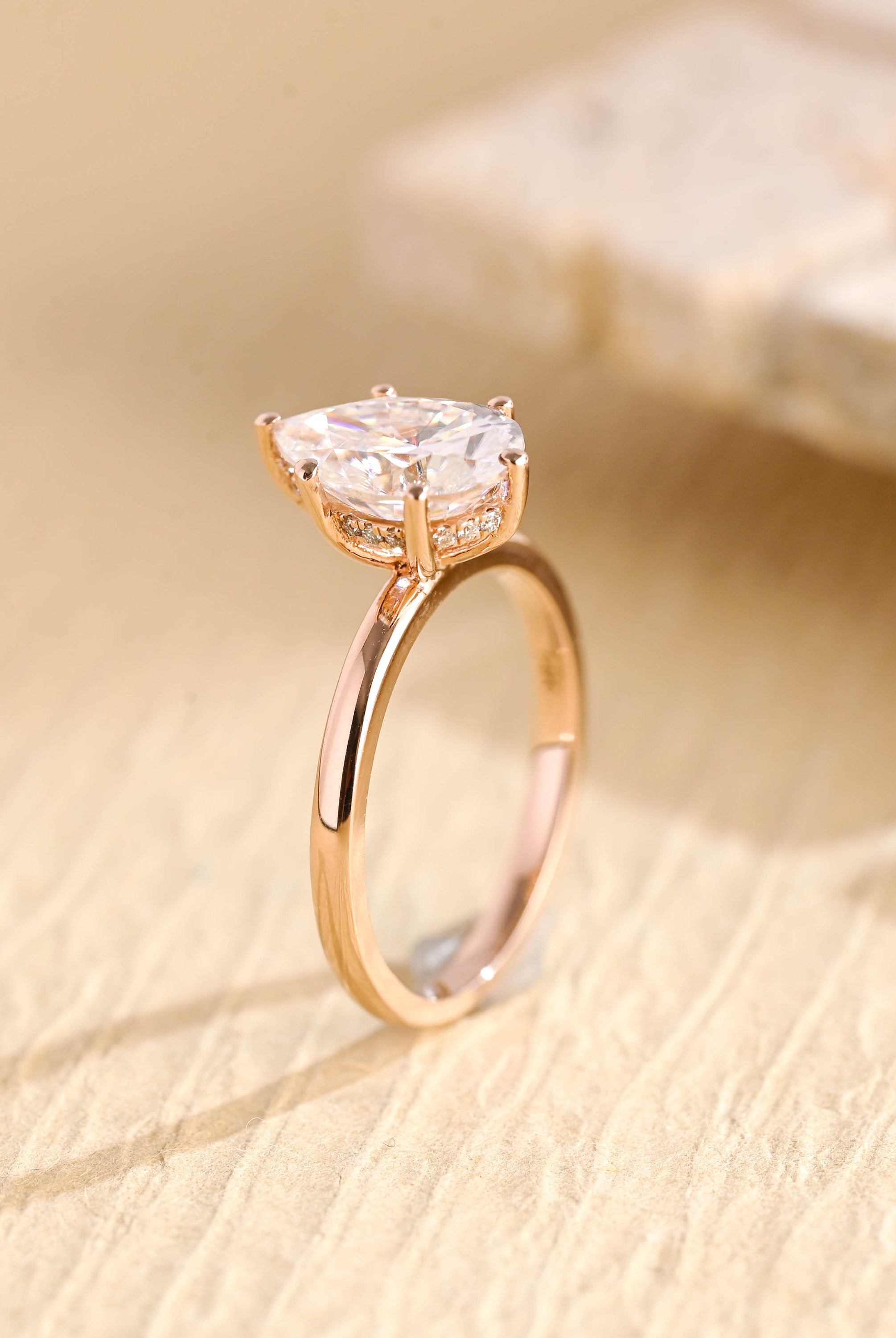 Bridal Moissanite Ring