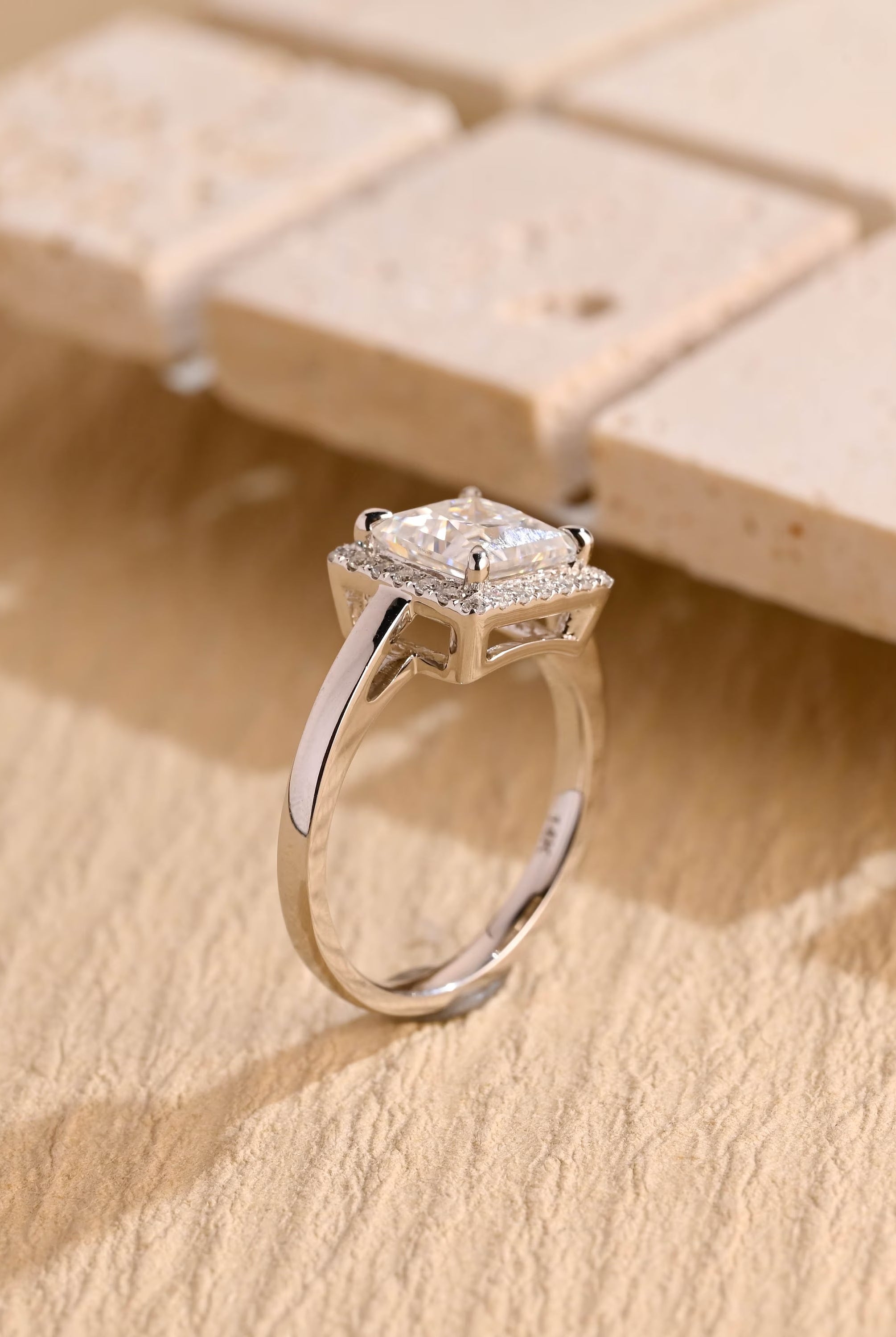 Bridal Moissanite Ring