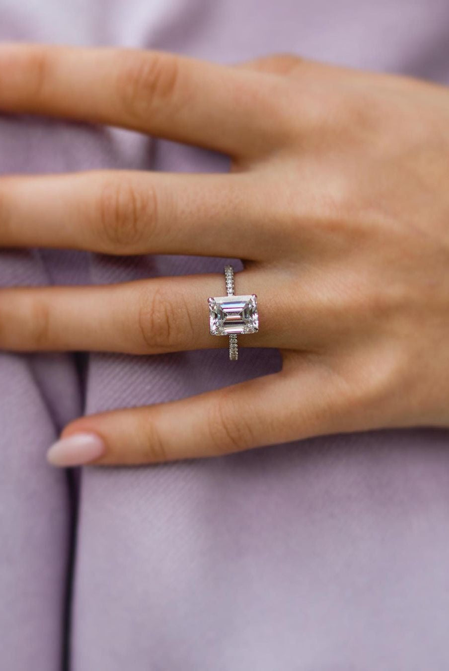 3.25 Carat Moissanite Ring