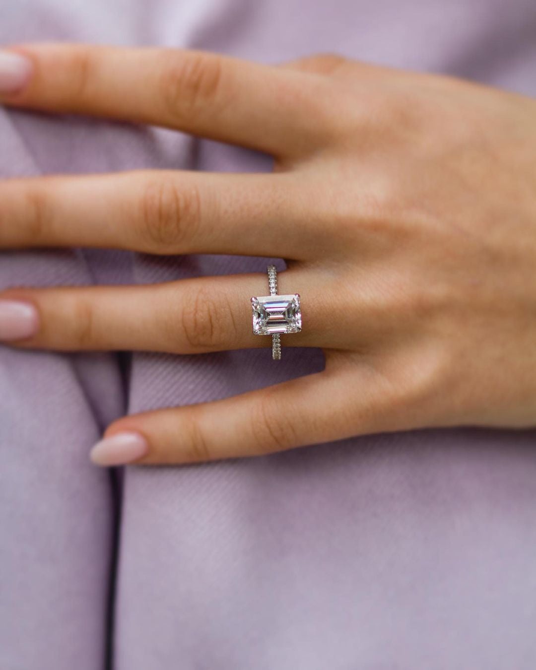 3.25 Carat Moissanite Ring