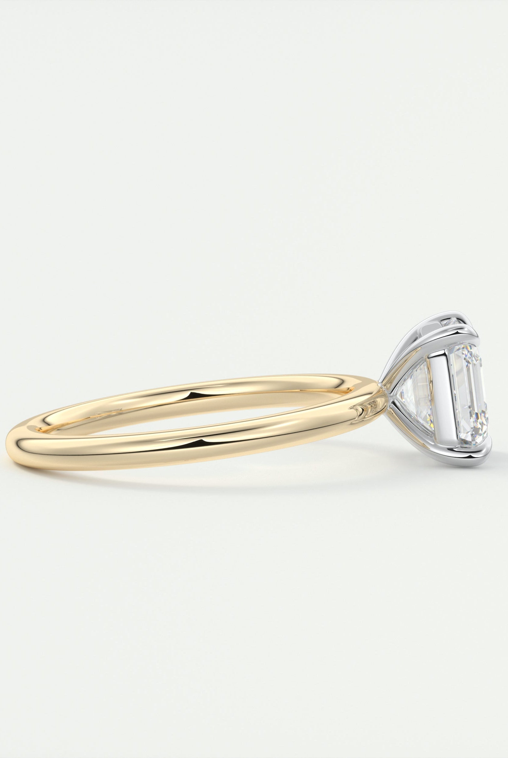 Asscher Cut Engagement Ring for Women