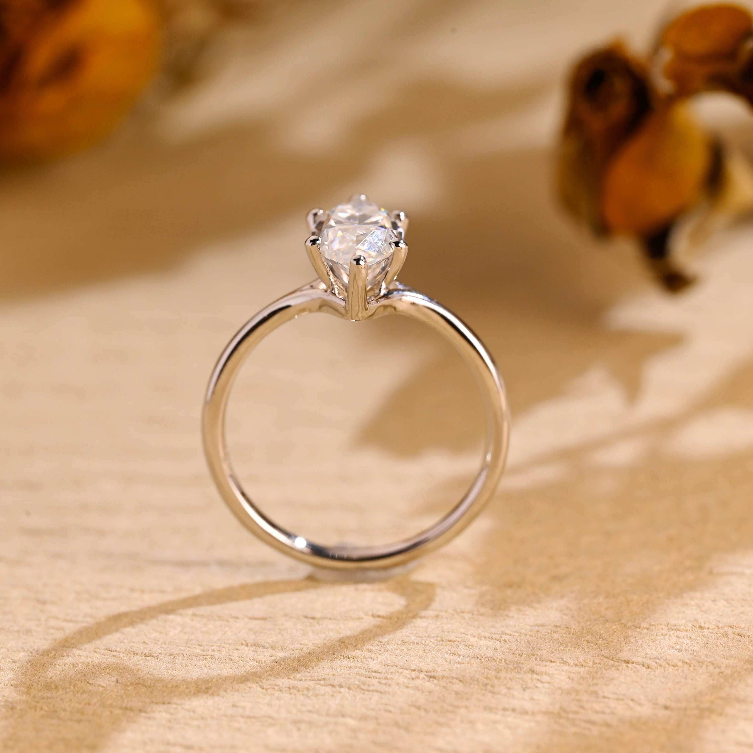 Elongated Marquise Ring