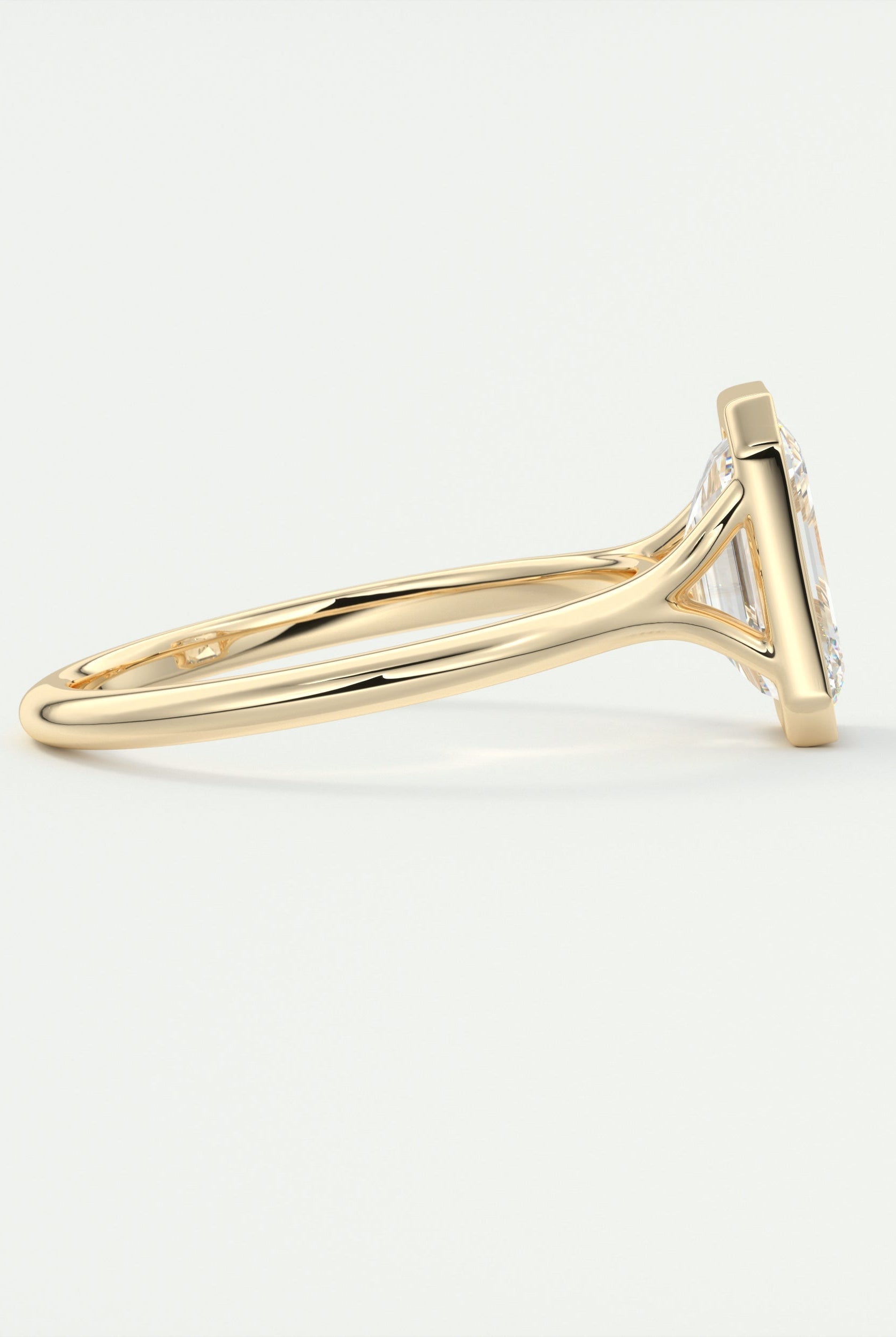 Emerald Cut Engagement Ring