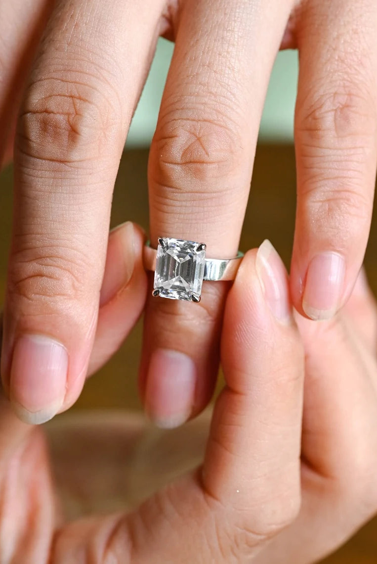 Emerald Diamond Ring