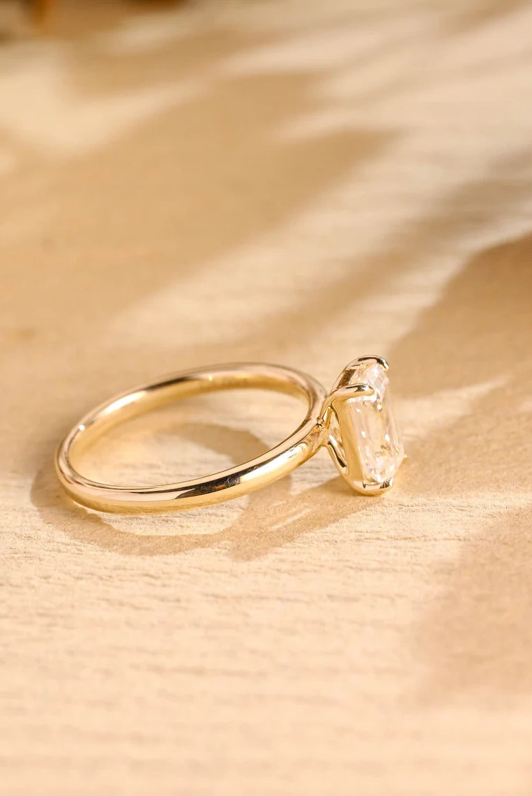 Emerald Cut Engagement Ring