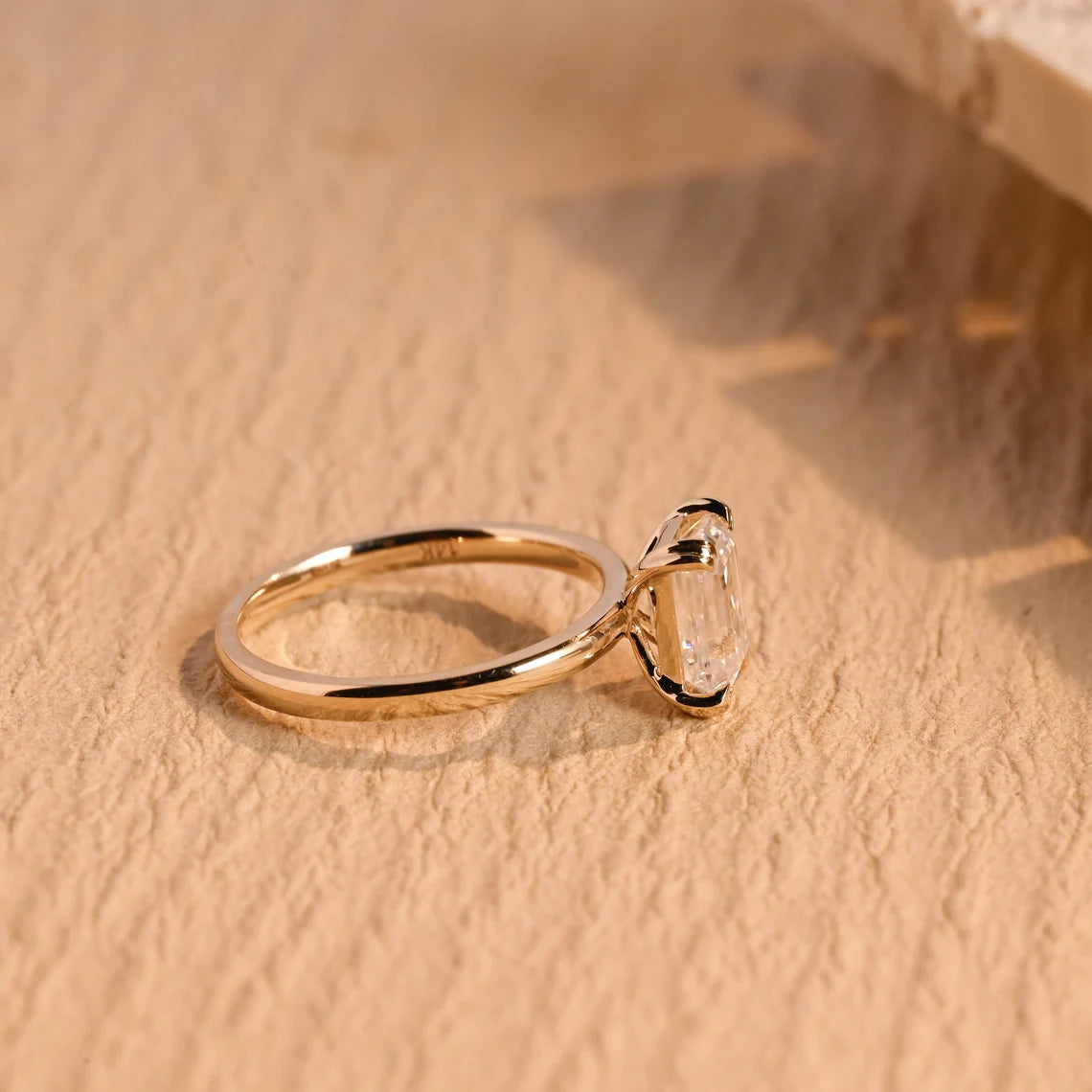 Moissanite Diamond Ring