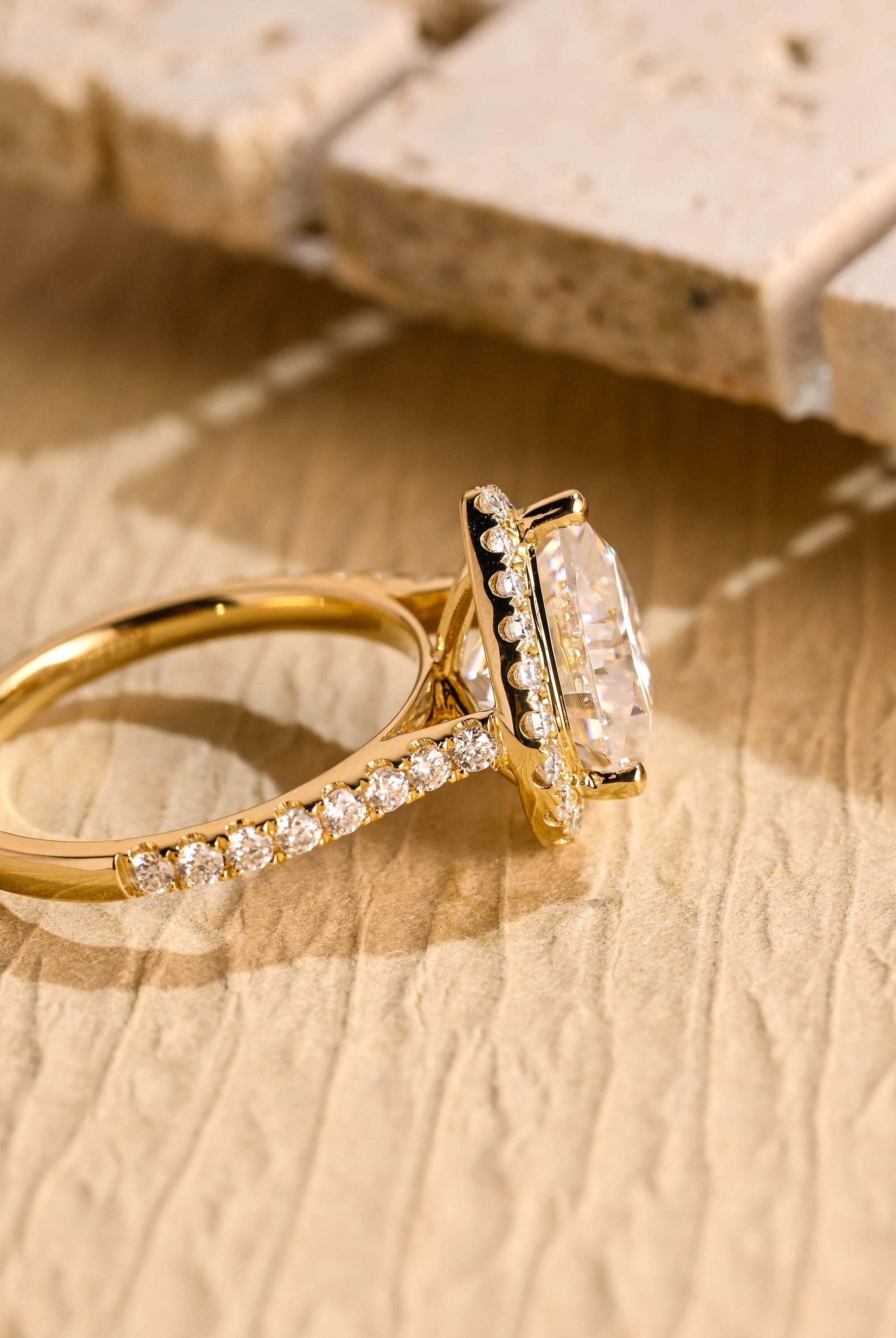 Heart Cut Proposal Ring