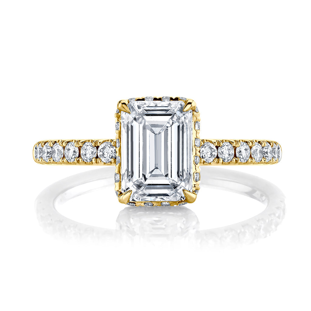 Luxury Moissanite Engagement Ring