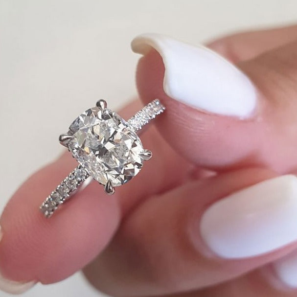 Cushion Cut Engagement Ring