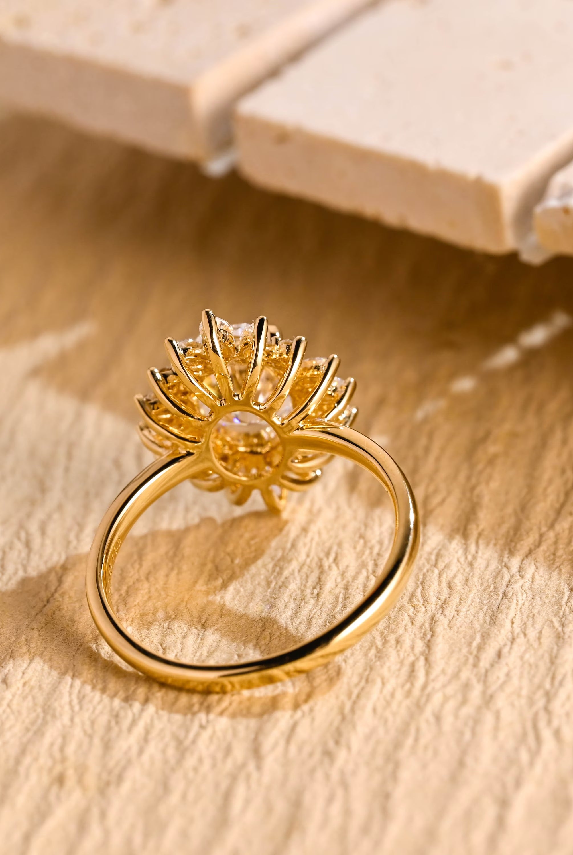 Oval Moissanite Ring