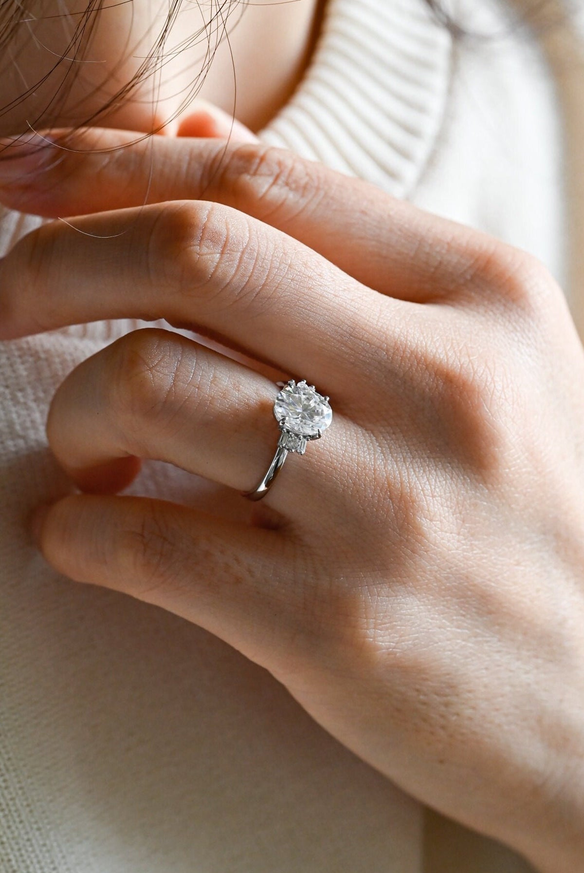 Oval Wedding Ring for Women