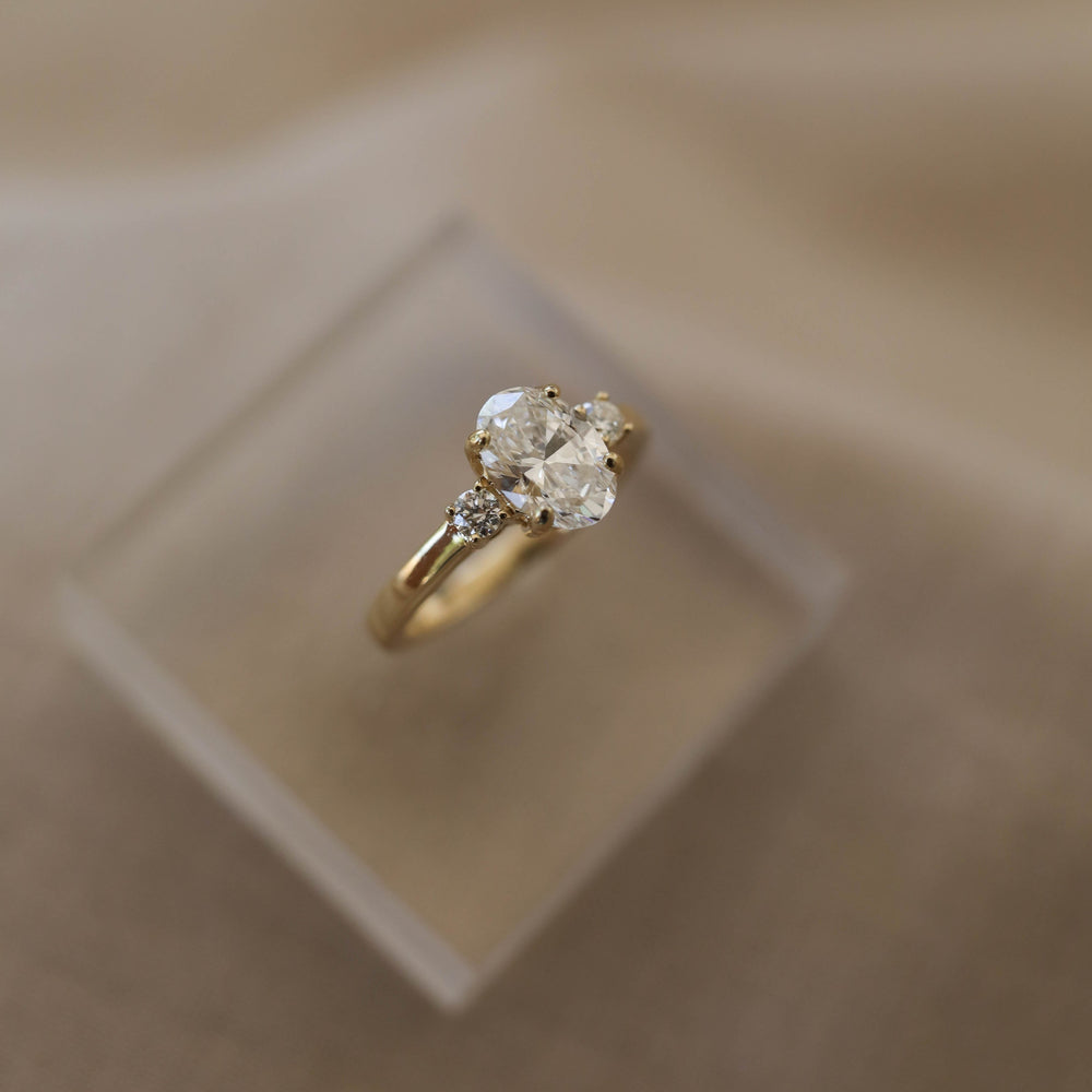1.20CT Moissanite Engagement Ring