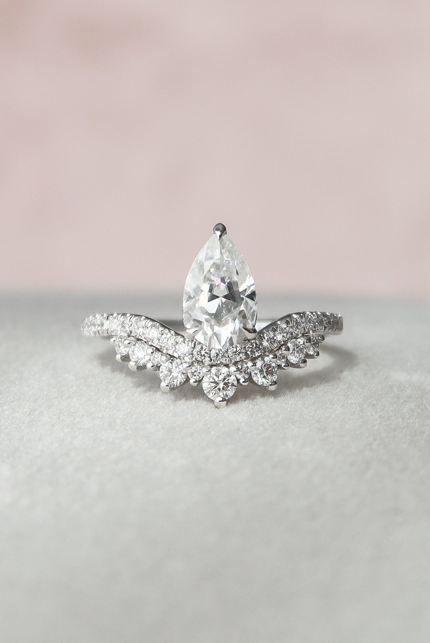 Pear Diamond Engagement Ring
