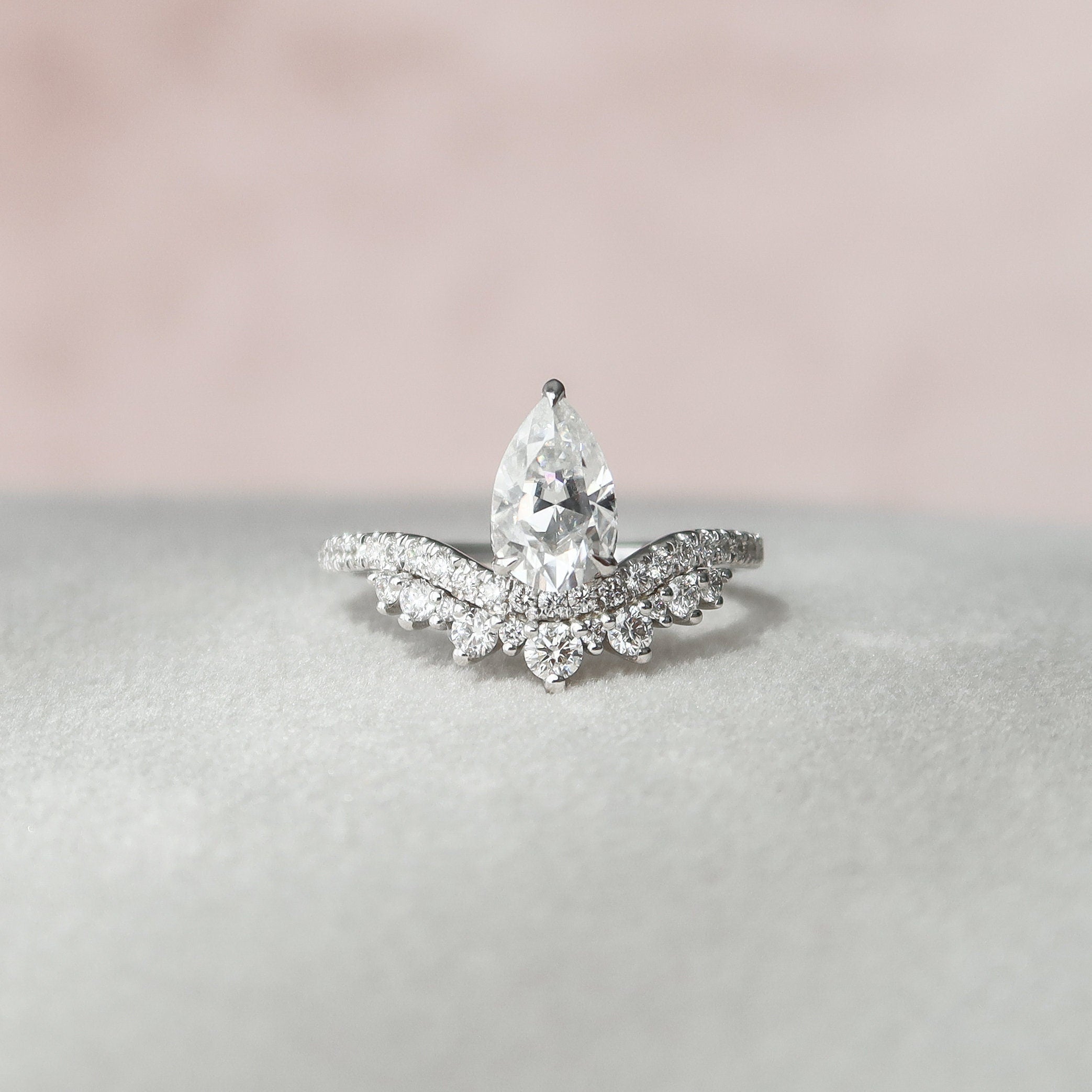 Pear Diamond Engagement Ring