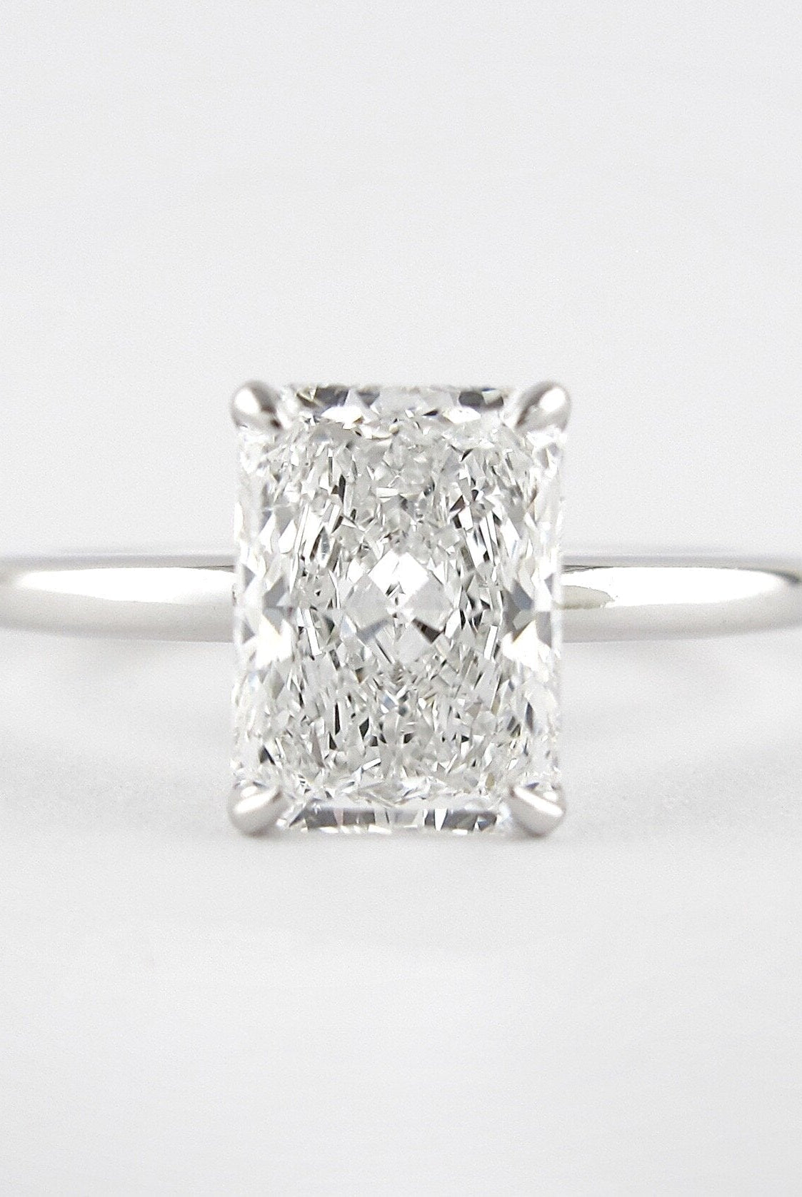 4 Prong Moissanite Ring