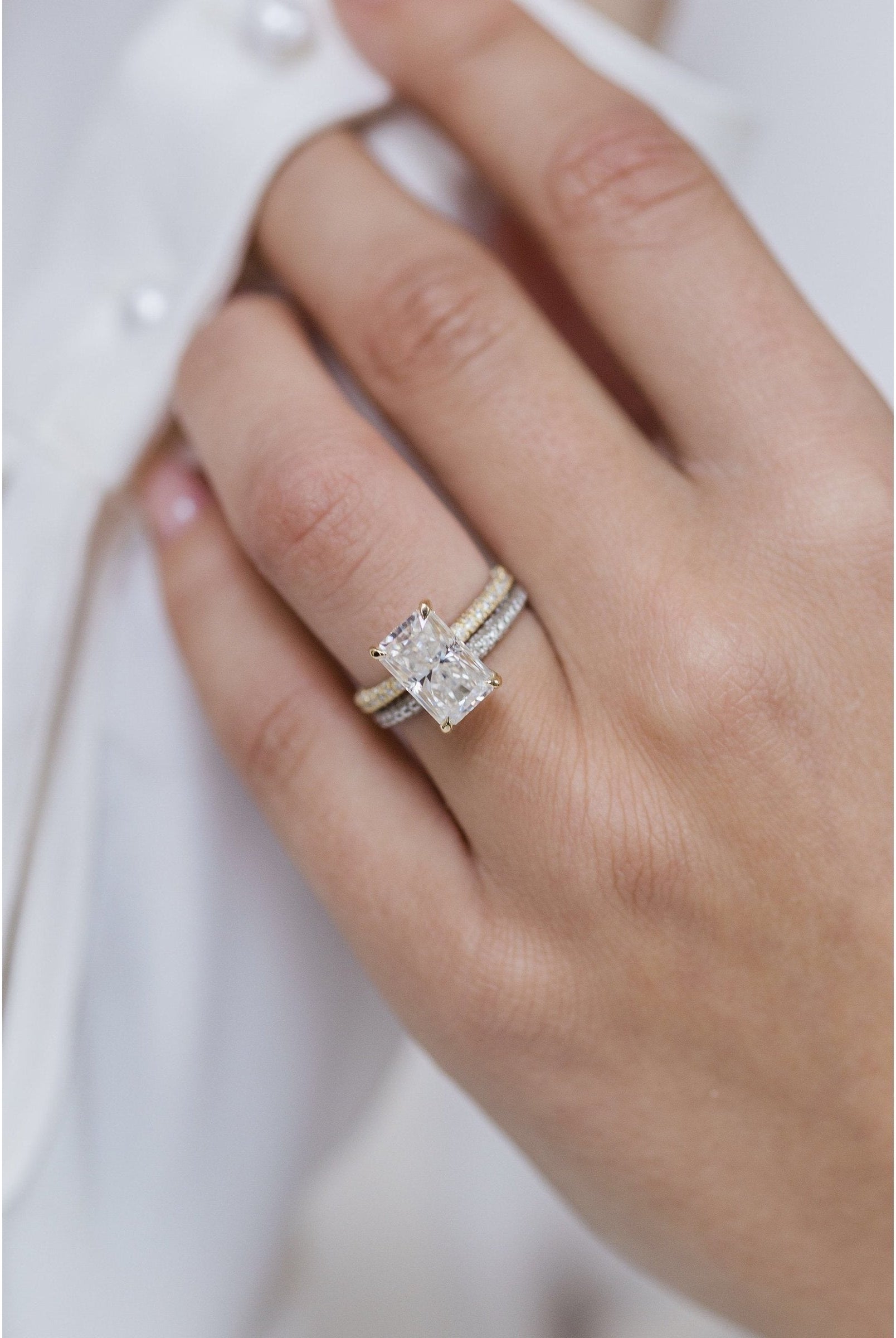 Radiant Cut Ring for Women