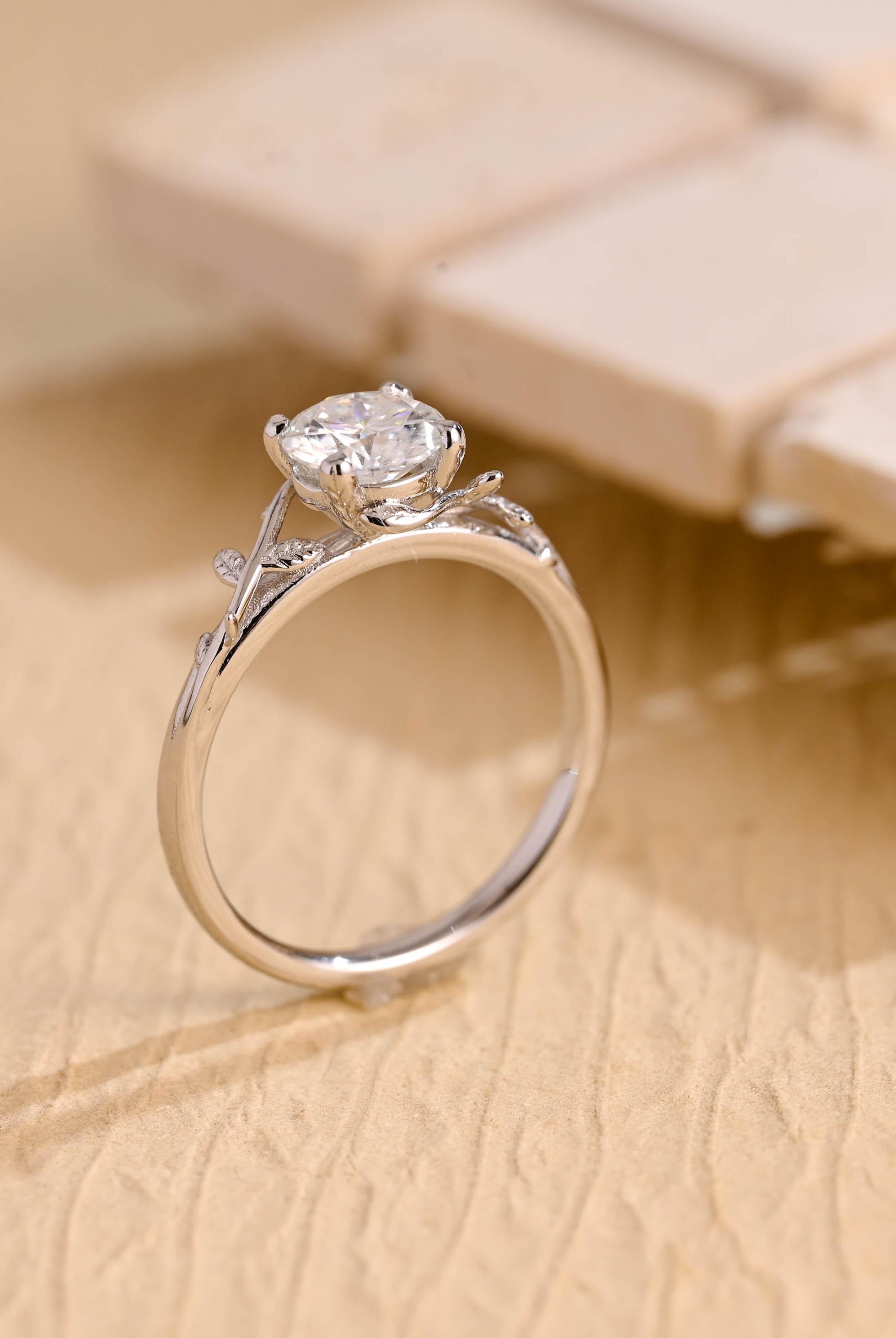 Organic Engagement Ring