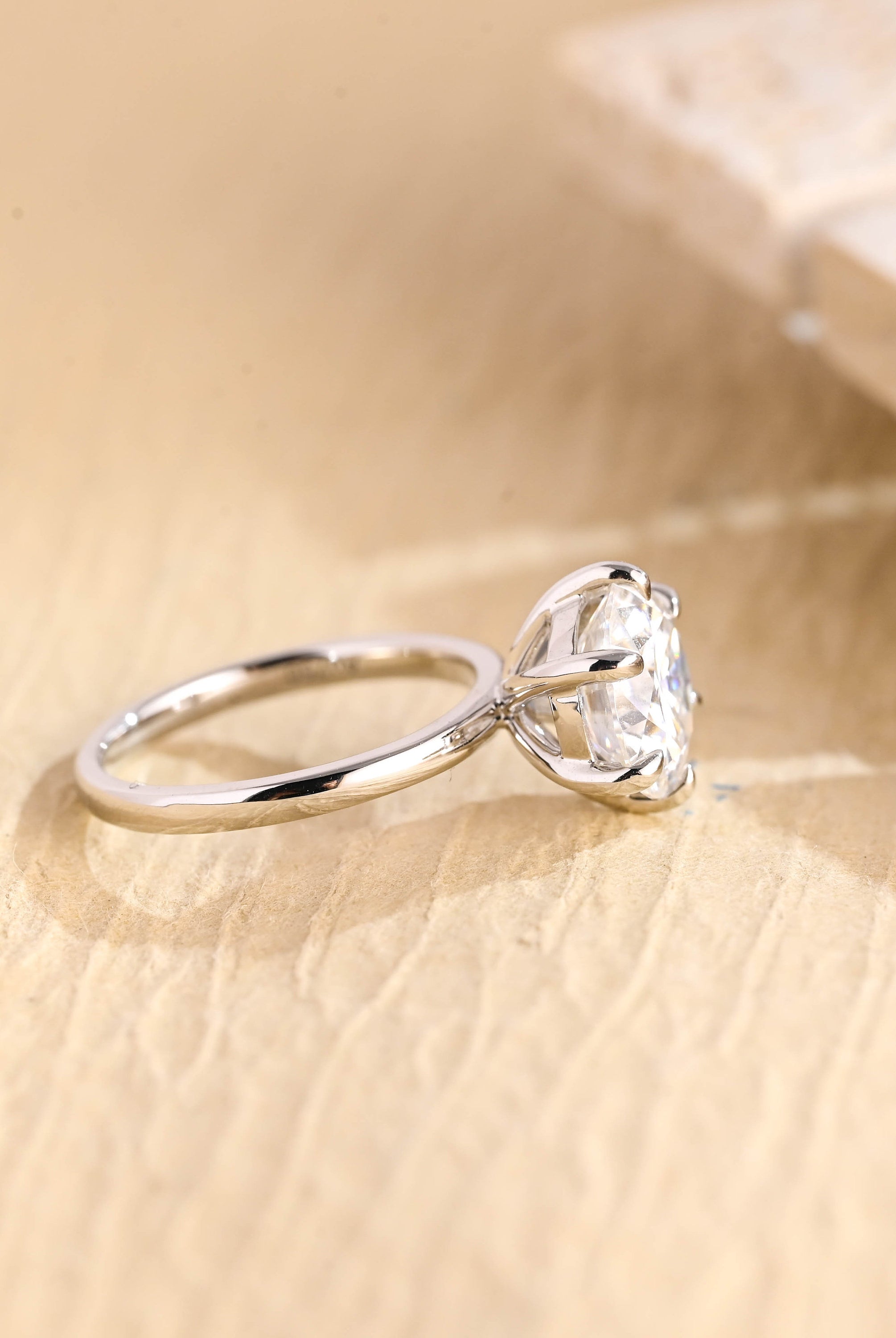 Solitaire Engagement Ring for Women
