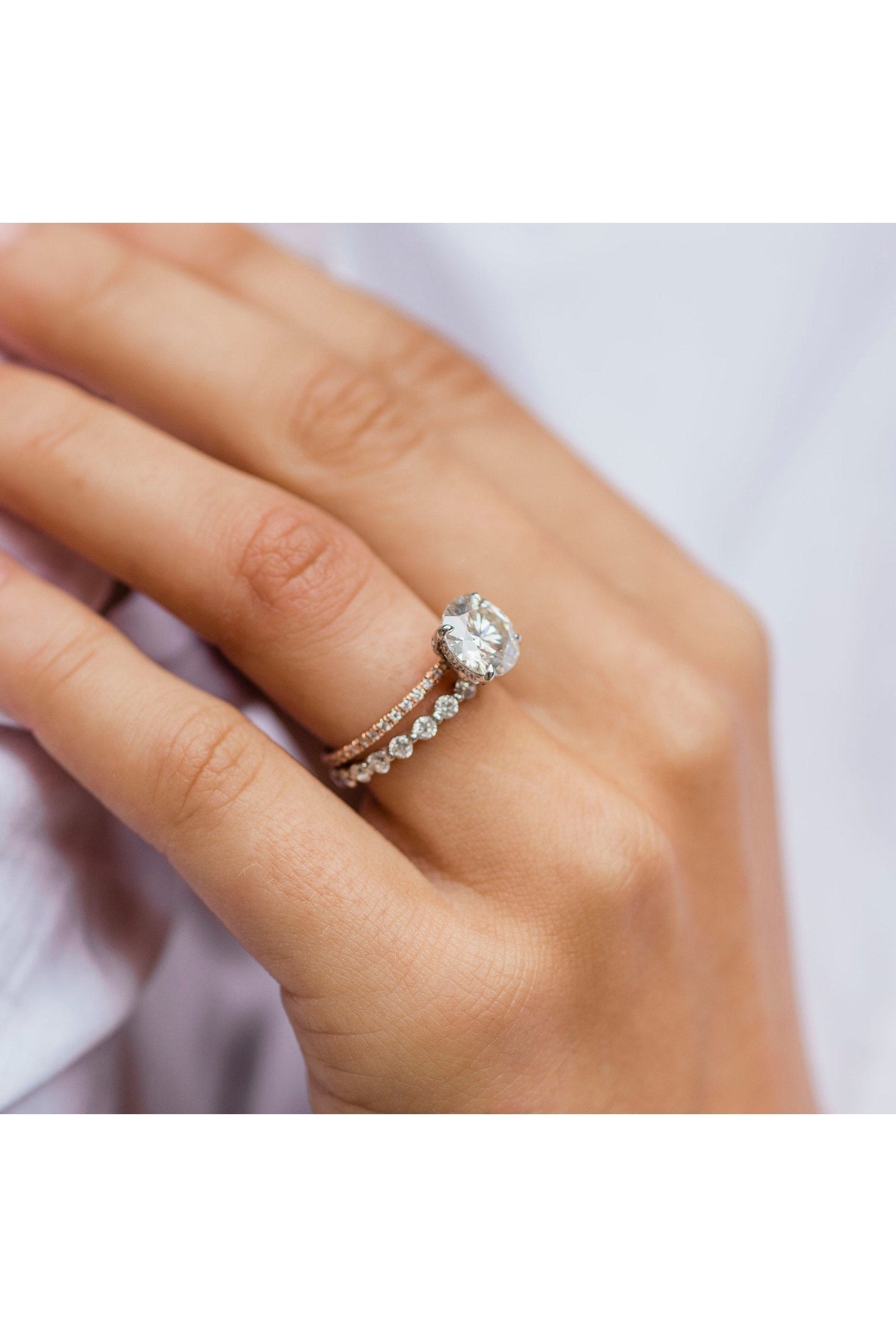 Bridal Moissanite Ring