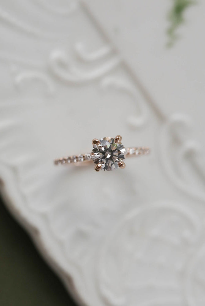 Pave Bridal Ring