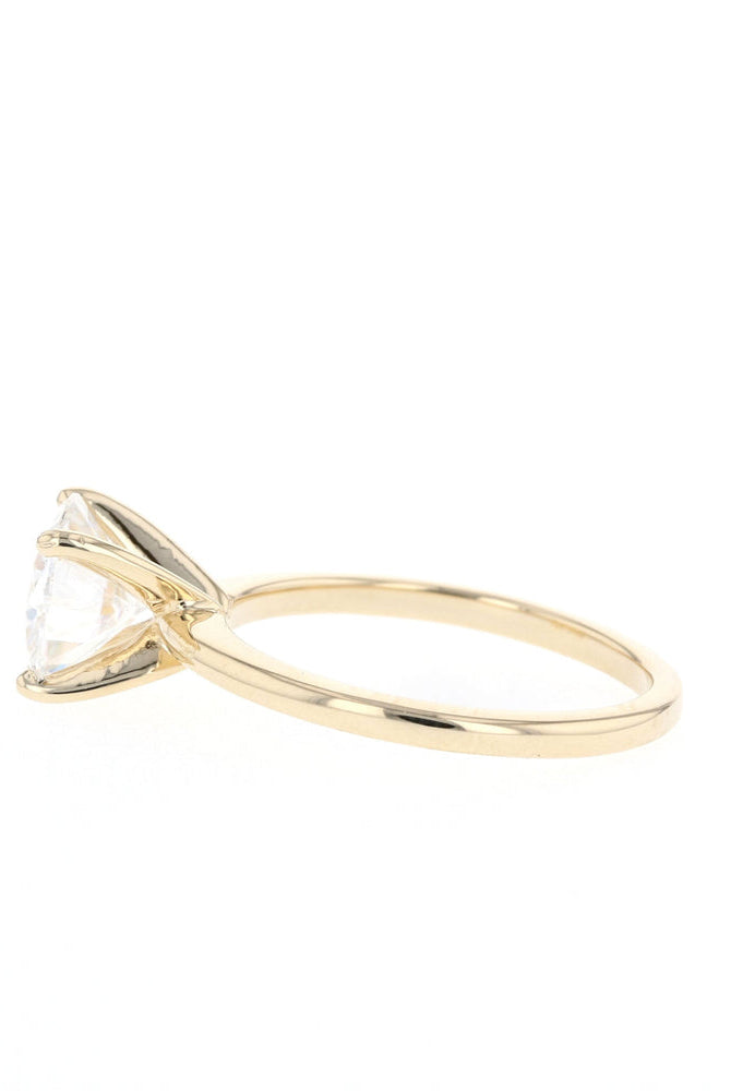 Round Cut Solitaire Ring