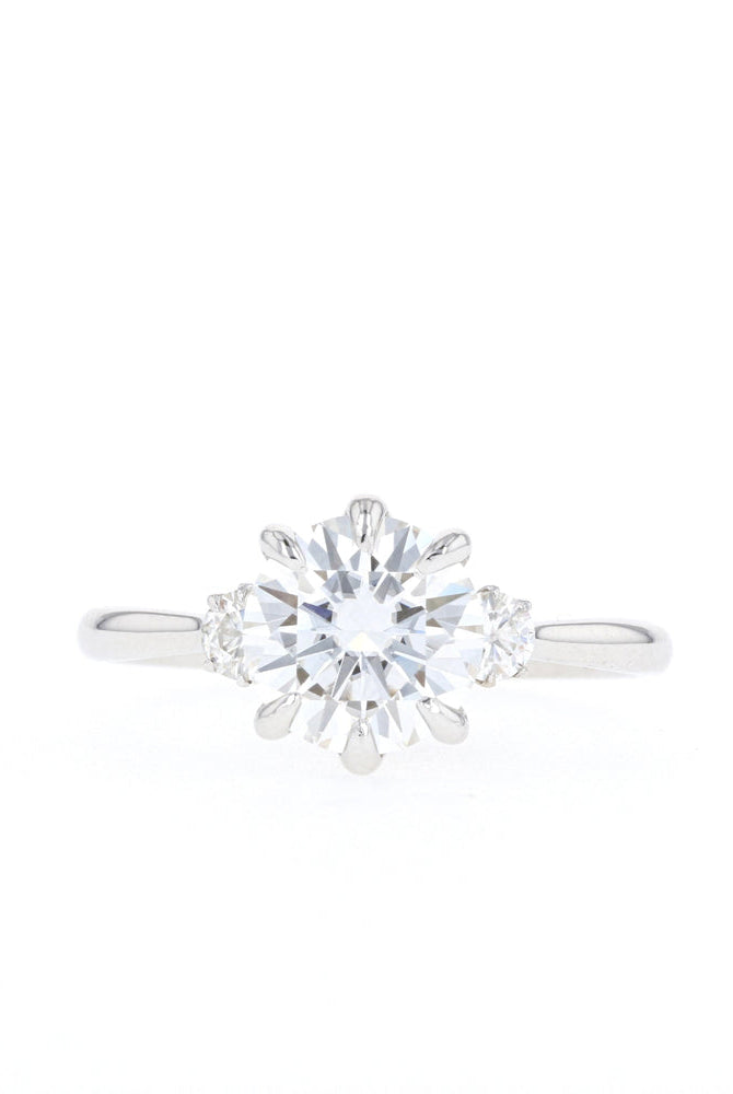Luxury Moissanite Engagement Ring