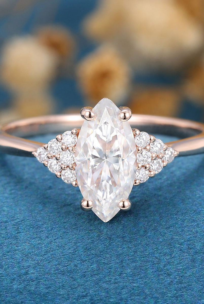 0-90-ct-marquise-shaped-moissanite-cluster-engagement-ring-5