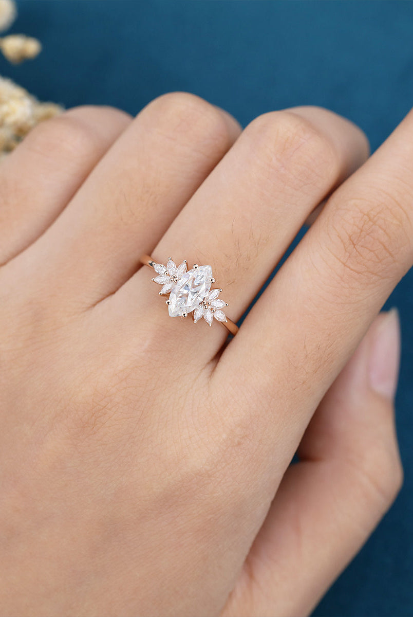 marquise-shaped-moissanite-cluster-engagement-ring-4