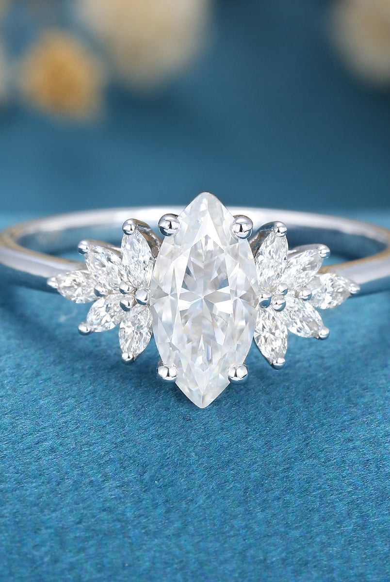 0-90-ct-marquise-shaped-moissanite-cluster-engagement-ring-4
