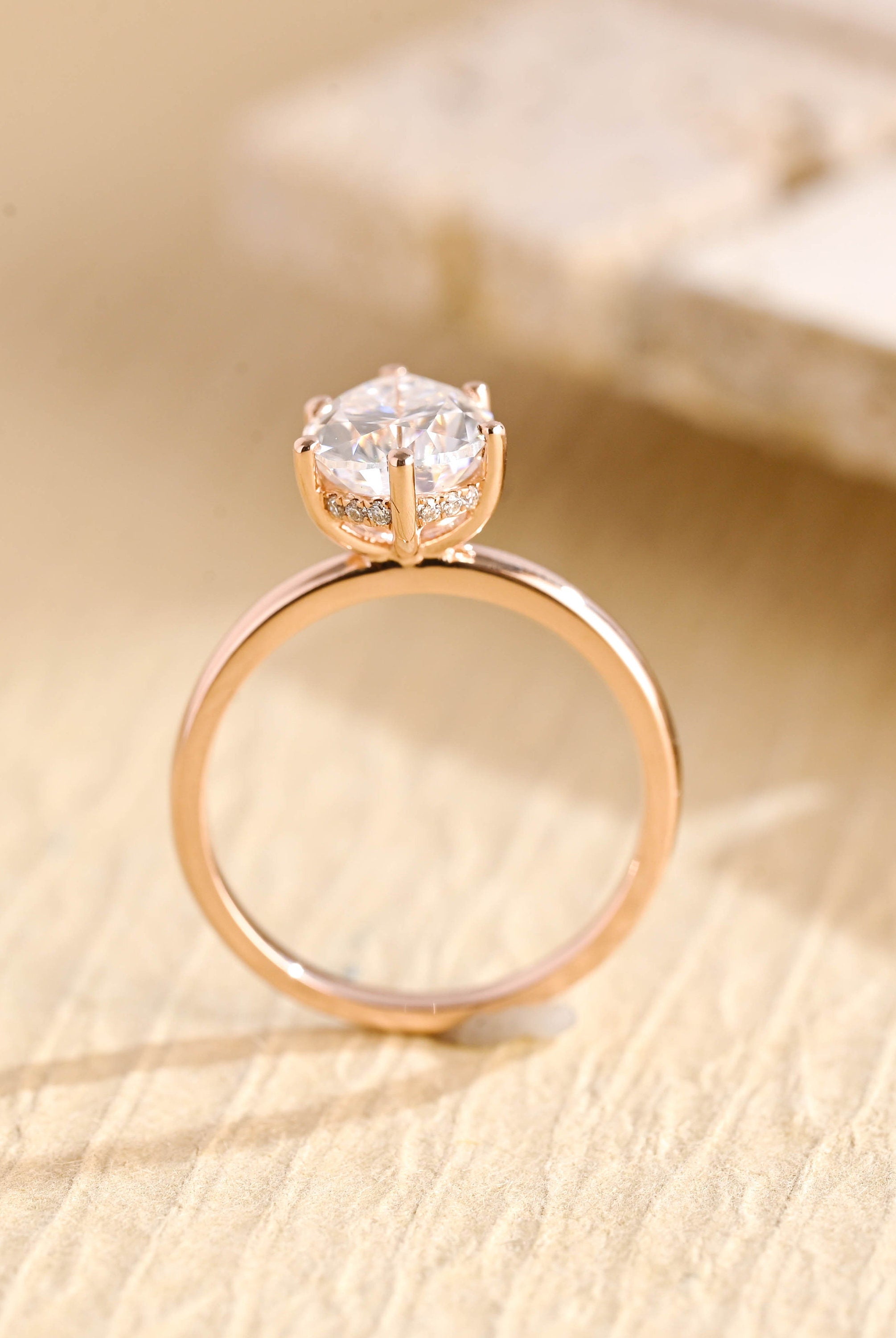 fine jewelry pear cluster engagement ring moissanite