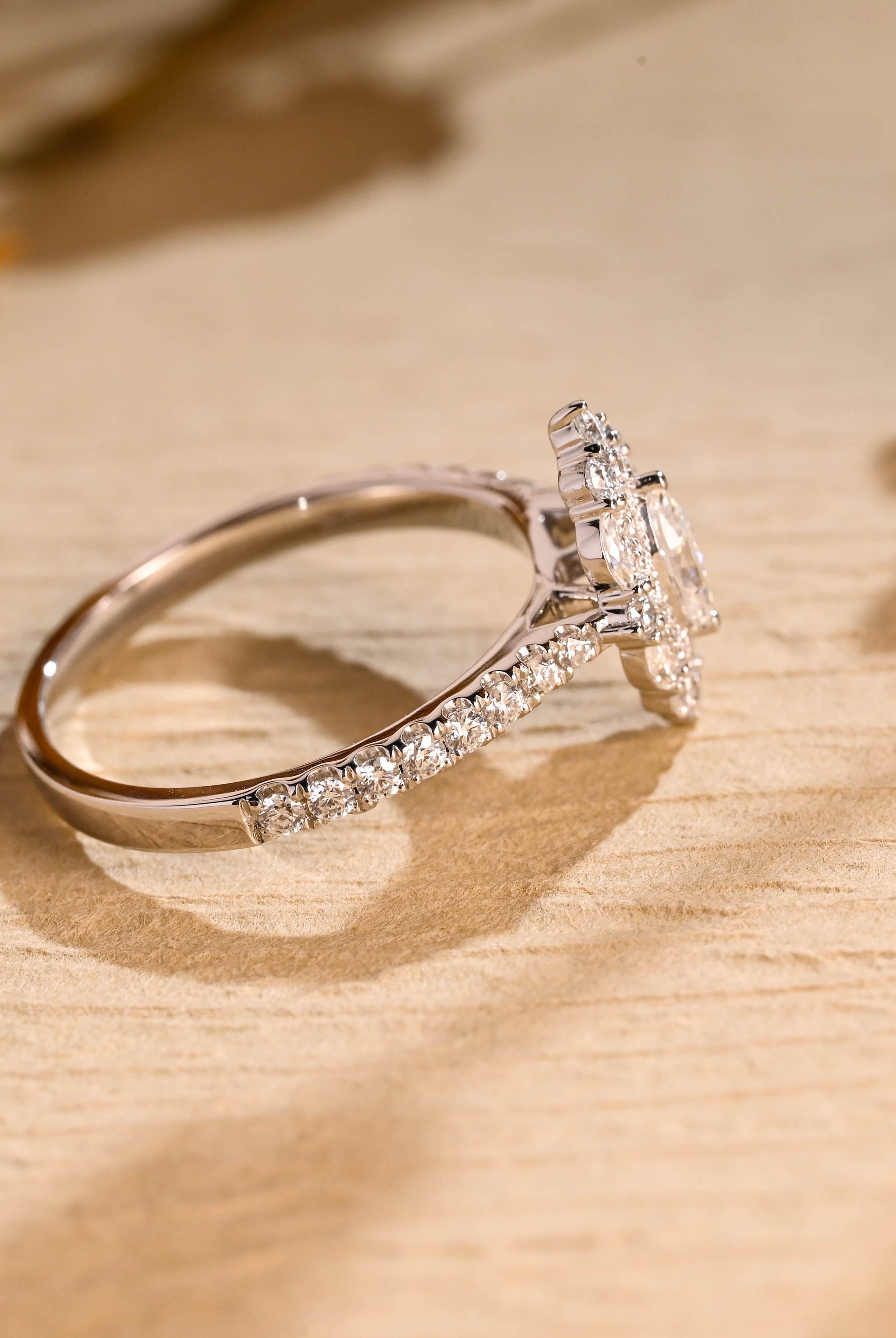 Marquise Bridal Ring