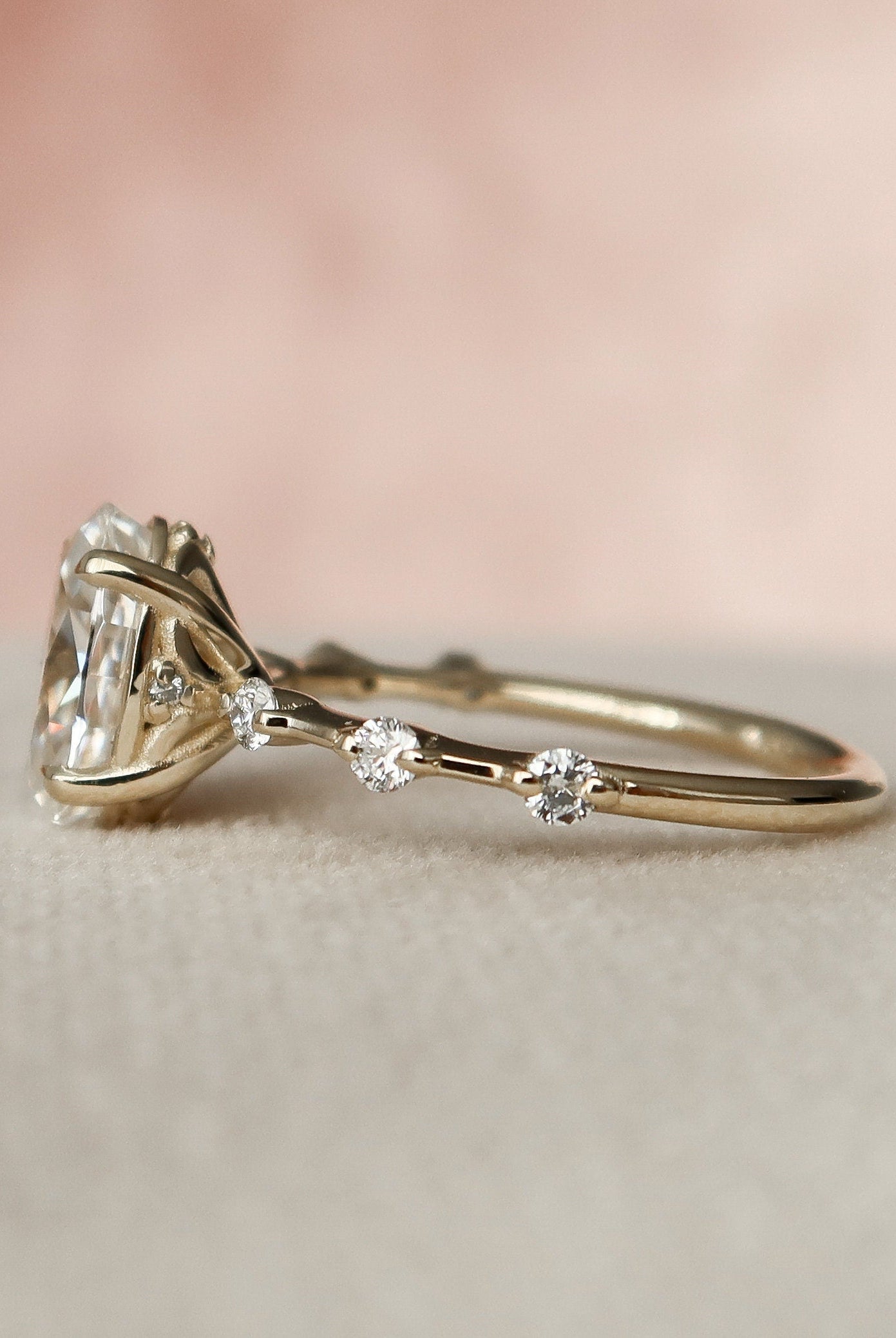 Oval Bridal Ring