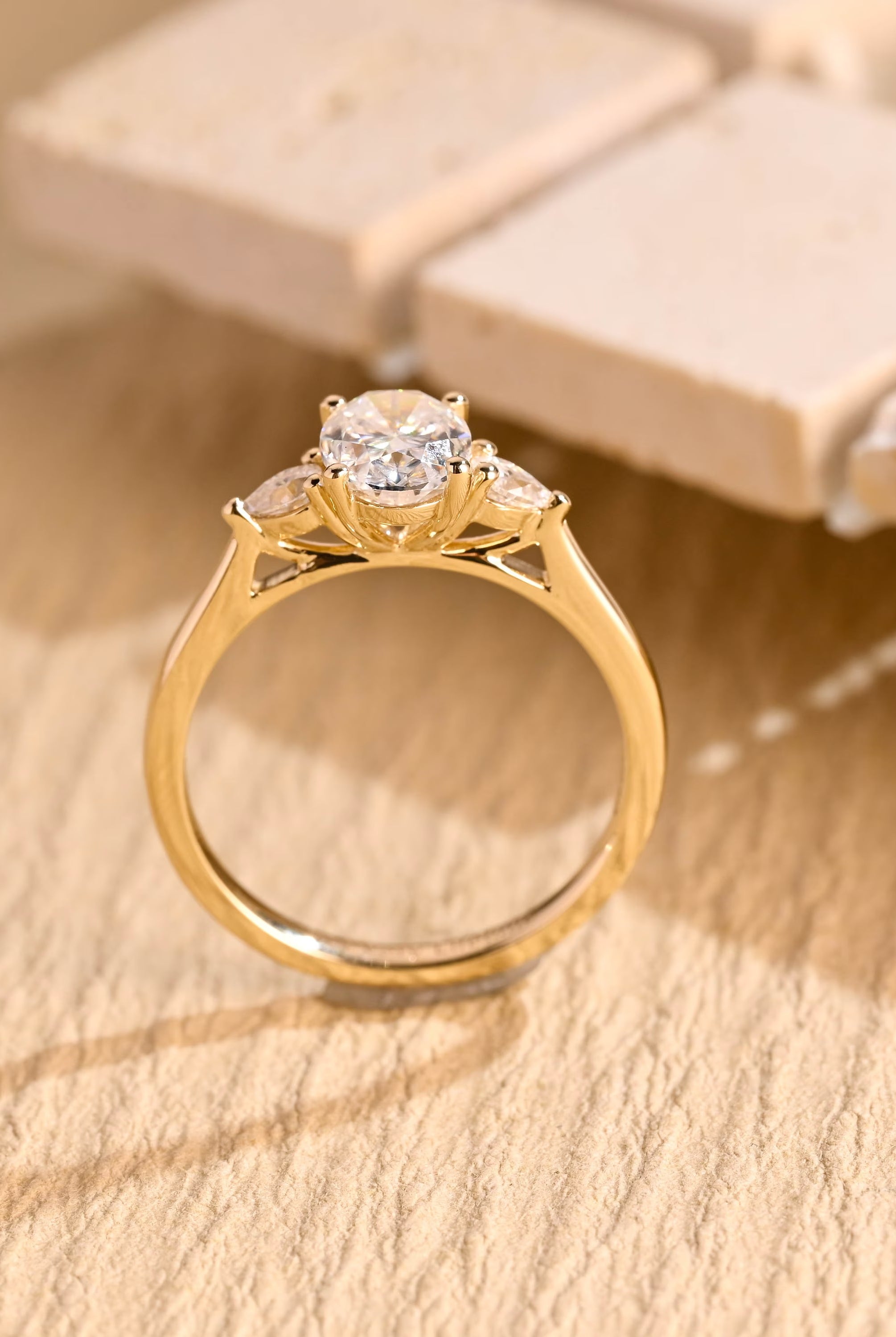Three Stone Ring for Women