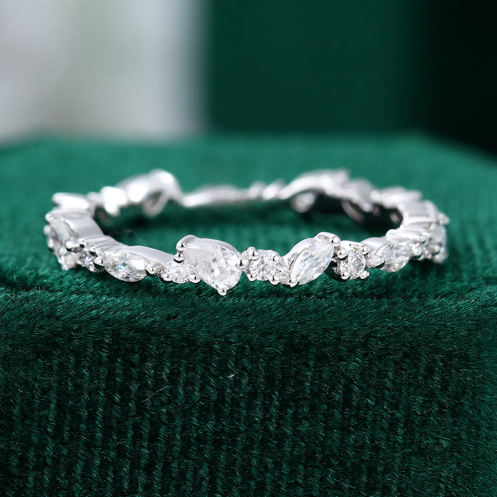 0-60-ct-marquise-round-pear-moissanite-cluster-wedding-band