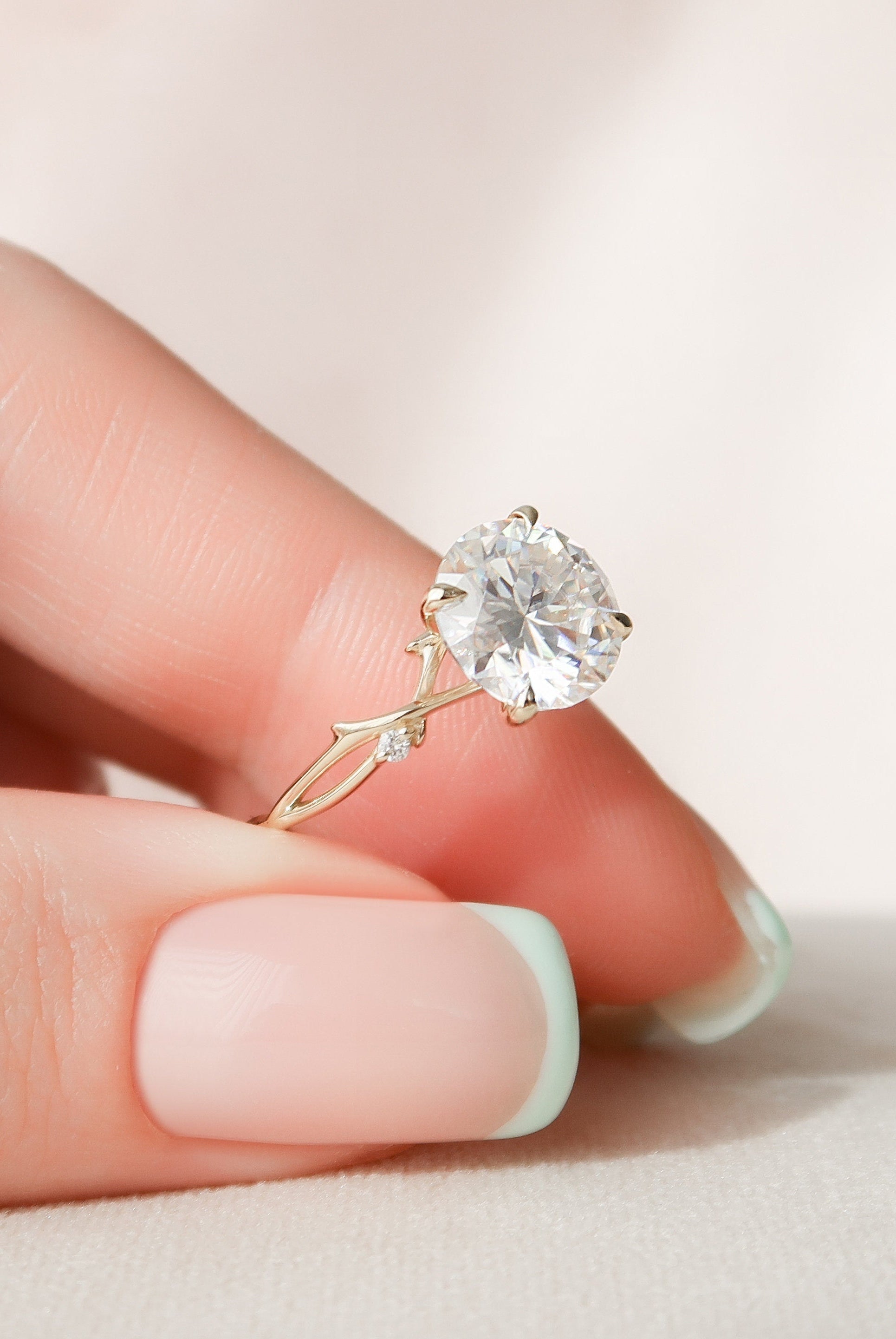 Twig Engagement Ring for Women