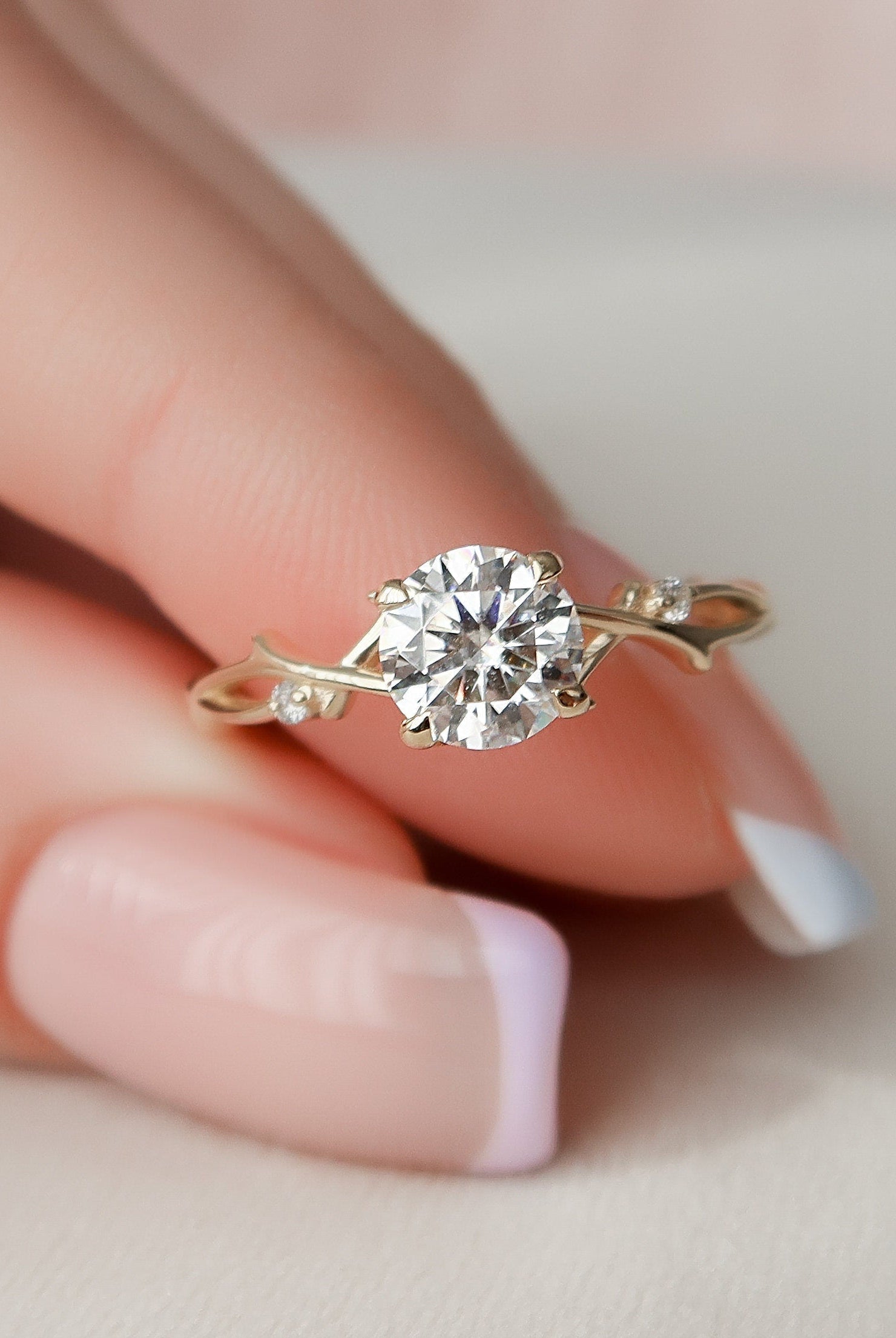 1.0CT Moissanite Ring