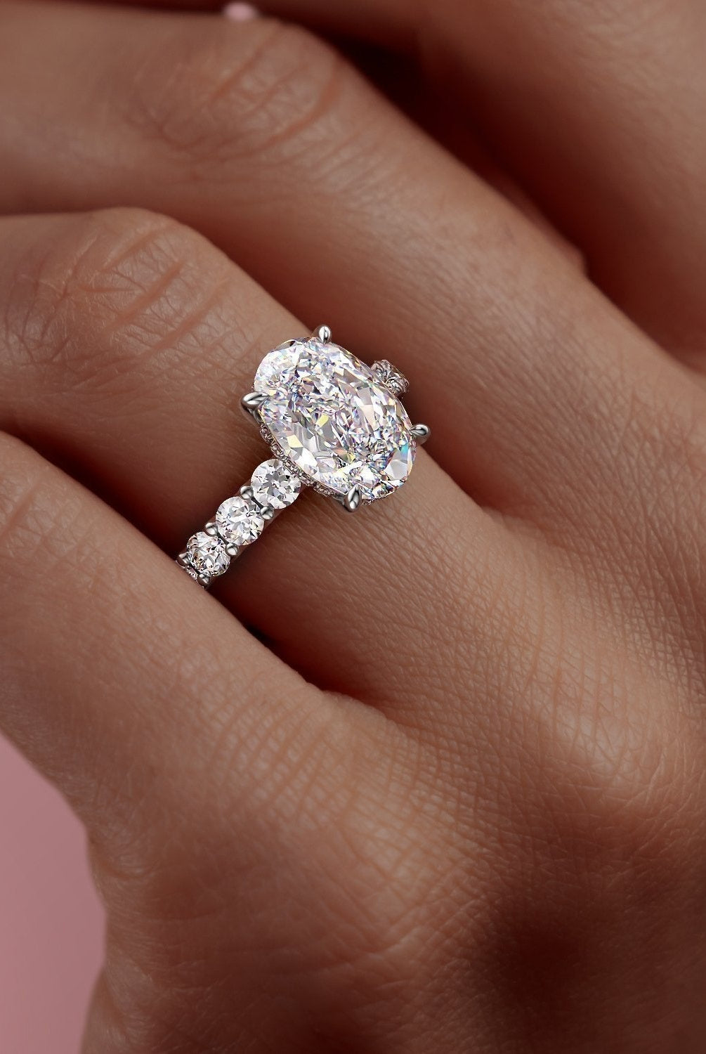 2-10-ct-oval-cut-solitaire-pave-setting-moissanite-engagement-ring-9
