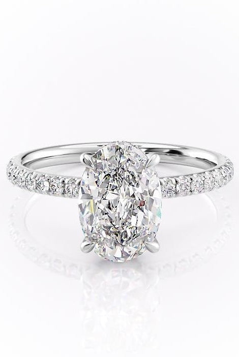 oval-cut-solitaire-pave-setting-moissanite-engagement-ring